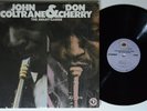 JOHN COLTRANE & DON CHERRY The Avant Garde ATLANTIC JAZZLORE LP VG++ SHRINK