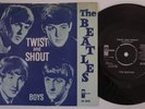 BEATLES Twist And Shout / Boys RARE Denmark 45 danish ODEON SD 5946 beat HEAR