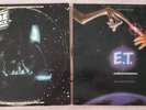 2 John Williams Movie Soundtracks Vinyl LP Records Empire Strikes Back & E.T.