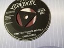 CHUCK BERRY SWEET LITTLE ROCK AND ROLL ON LONDON RECORDS 1958 RARE
