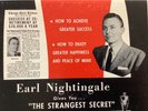 Earl Nightingale Gives You…THE STRANGEST SECERT M- vinyl LP+bonus CD TESTED