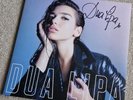 Dua Lipa SIGNED RARE Vinyl LP Record Pink Marbled Translucent