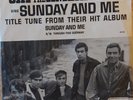 Jay and the Americans Sunday and Me Rare Picture Sleeve with 45 RPM
