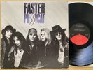 FASTER PUSSYCAT 1987 VINYL 1ST PRESS STERLING HARD GLAM ROCK HEAVY METAL VG