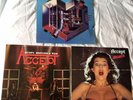 Accept Vinyl LP Albums X3 Restless & Wild, Breaker, Metal Heart