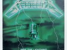 METALLICA ⸺ ride the lightning ⸺ FRENCH GREEN ⸺ BERNETT RECORDS LP