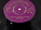 Elvis Presley's HMV SINGLE I want you, I need you,  love you 7M424 SMOOTH EX-