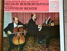 ROSTROPOVICH RICHTER cello sonatas BEETHOVEN 1960s PHILIPS STEREO 2LP Box MINT