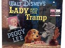 Disney's Lady And The Tramp Peggy Lee 1957 Vinyl Record Album LP Decca DL 8462*