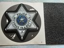 The Police - Message In A Bottle USA Star Shaped Picture Disc in wallet.