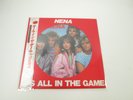 NENA ITS ALL IN THE GAME EPIC 30 3P-686 Picture with OBI Japan LP Vinyl
