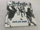 Downset, Check Your People, 12” Vinyl, Shrink, 2000, Hardcore, Epitaph, Punk, NM