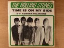 The Rolling Stones  Time Is On My Side/Congratulations PS R&B, Classic Rock