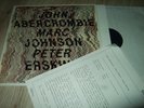 ABERCROMBIE/JOHNSON/ERSKINE : SAME LP 1989 ECM GERMANY +INSERT+PROMOSHEETS