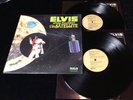 ELVIS PRESLEY 2LP R213736 ALOHA FROM HAWAII RARE TAN LBLS RECORD CLUB ONLY MINT