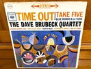 Dave Brubeck Quartet  Time Out Rare six eye Columbia vinyl record LP  VG+/++