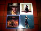 EMMYLOU HARRIS ( 4 ) LP lot: BLUEBIRD / 13 / EVANGALINE /  BLUE KENTUCKY GIRL