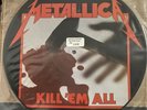 Metallica Kill ‘Em All LP Picture Disc New Never Removed From Cover Low No. 1489