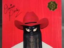 Orville Peck “Pony” SIGNED Ltd Loser Ed Orange/Yellow Swirl Vinyl LP Album 2019