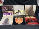 Isaac Hayes 6 LP Lot:Shaft, Black Moses, Hot Buttered Soul,And Once Again,Sahara