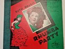 Ruth Wallis Rhumba Party DeLuxe Records 23 Three 78's LPs 1953 Latin