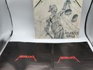 Metallica - And Justice For All  VG 2 x Vinyl LP Album - 1988 Elektra