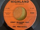 The Precisions Eight Reasons Why I Love Original 45 RPM Doo Wop