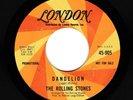 THE ROLLING STONES   DANDELION   1967 U.S. LONDON PROMO 45