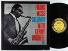 Frank Wess with Kenny Burrell - Steamin' LP - Prestige - PRLP 7278 DG RVG VG+