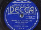 Blues 78 KOKOMO ARNOLD Old Black Cat Blues DECCA 7050 HEAR 439