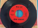 VERY SCARCE FROM 1959 PROMO 45 GENE VINCENT WILD CAT CAPITOL ROCKABILLY