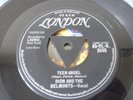 DION AND THE BELMONTS TEEN ANGEL LONDON 45-HLH8646 TRI CENTRE 1958 EX