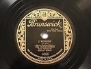 JAZZ CLEVELANDERS I Wonder / Why BRUNSWICK 4068 EE-