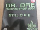 Dr. Dre Ft Snoop Dogg Still D.R.E. 12” Single Vinyl Rec  Hip Hop Rap 90s