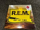 R.E.M. Out Of Time LP Vinyl Record SEALED  Exclusive Lemonade Yellow Edition REM