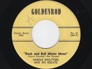 TwinSpin Rockabilly HAROLD SHULTTERS R & R Mister Moon/Baby Fan the Flame M-HEAR