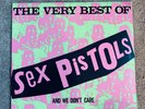 Sex Pistols - The Very Best Of And We Don't Care LP VINYL LP JAPAN EX/EX