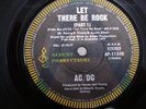 AC/DC LET THERE BE ROCK RARE A LABEL PROMO