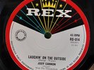 JUDY CANNON with the THUNDERBIRDS - Laughin on the Outside / Ma -  1960 REX