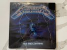Metallica Ride The Lightning LP Original US Megaforce Shrink Metal Thrash Slayer