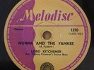 Lord Kitchener Melodisc 1250 Norma & the Yankee / Muriel & the Bug calypso 78rpm