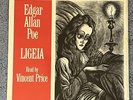 Edgar Allan Poe LIGEIA Read By VINCENT PRICE Caedmon Vinyl LP NEW/SEALED