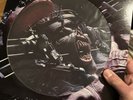 IRON MAIDEN Man on the Edge , Picture Disc vinyl With An Amazing Large Poster
