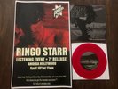 Ringo Starr LTD Amoeba 7’  RED Vinyl Only 500 February Sky. Beatles And Poster