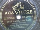 78 rpm RCA Victor 22-0001, Sonny Boy Williamson, Blues About Baby, Wonderful V
