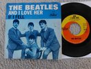 The Beatles - And I Love Her/If I Fell - US Picture Sleeve PS 7