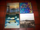 THE MOODY BLUES ( 4 ) LP lot: BLUE JAYS / PROMISE / SEVENTH / THE BEST OF vg+
