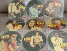 ELVIS PRESLEY 9X ELVIS FOREVER PICTURE DISC VINYL SINGLES NMINT