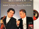 Perlman; barenboim. Beethoven (Violin concerto; Romances). EMI 7 49567 dig. NM