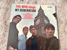 THE WHO SINGS MY GENERATION DECCA 1966 MONO GLOVERSVILLE PRESSING EXCELLENT